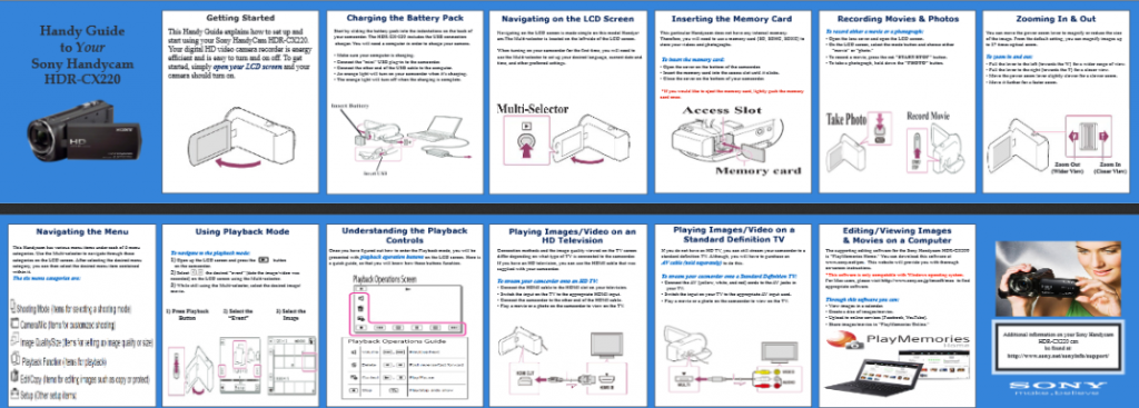 SonyHandycamBrochure